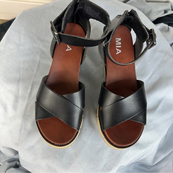 MIA Wedge Sandals size 7 - Picture 6 of 8